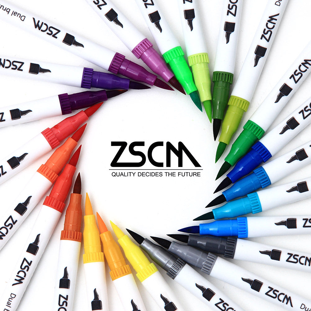 Duo Tip Pens-160 Colors – Zscm The world of painting art