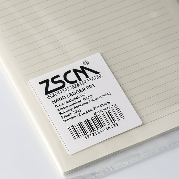 ZSCM QUALITY DECIDES THE FUTURE Writing or drawing books