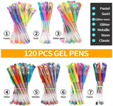 ZSCM 60/100/120/200 Colors Gel Pens Set