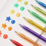 Gel pens-18 colores with 18 refills