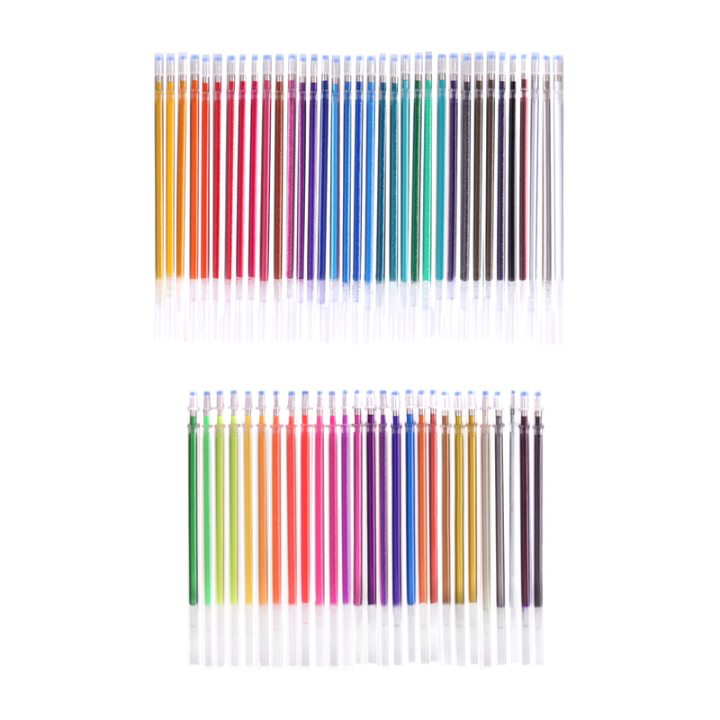 100 Colors Gel Pen Set Glitter Metallic Colored Ink For Adult Coloring  Drawing Marker Pens Scrapbooks Journals Art Supplies