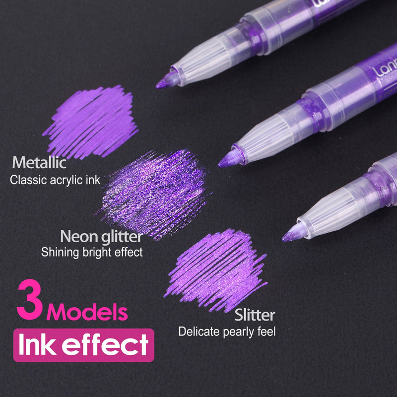 Acrylic Paint Marker Pens-48/60 Colors