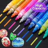 Acrylic Paint Marker Pens-48/60 Colors