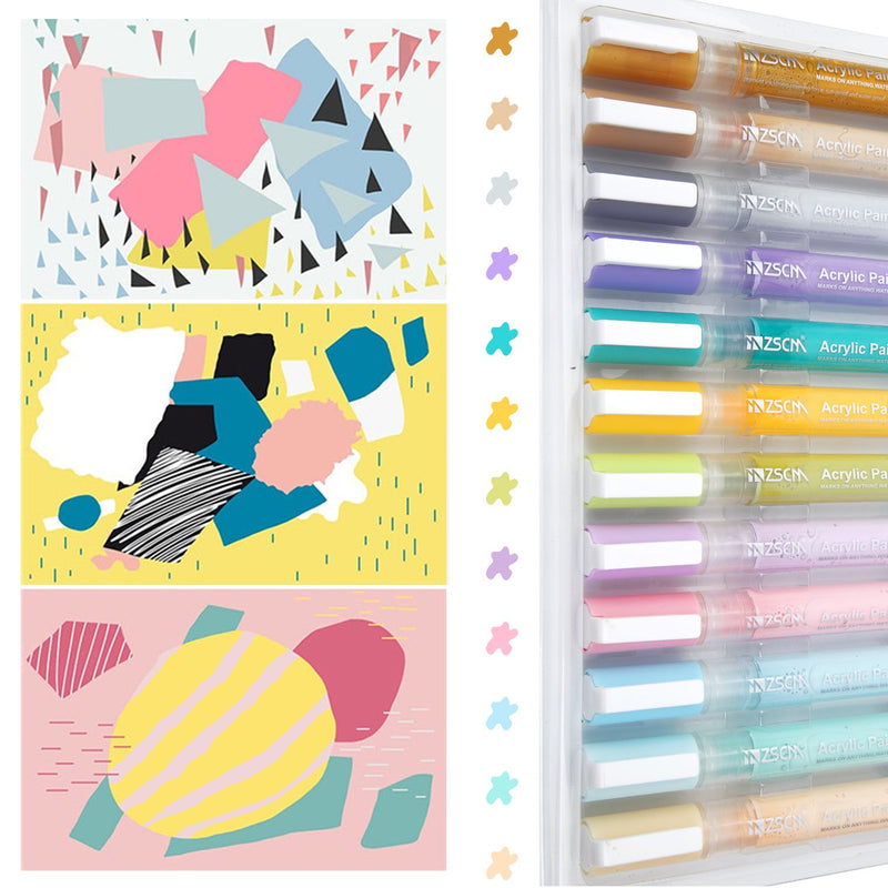 Acrylic markers-56 Colors