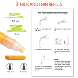 Acrylic Paint Marker Pens-48/60 Colors