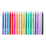 Gel pens-18 colores with 18 refills