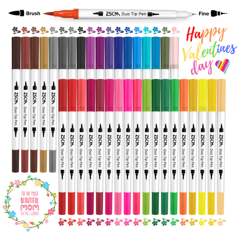 Duo tip pen-36 Colors