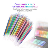 Glitter Gel Pens-100 Colors
