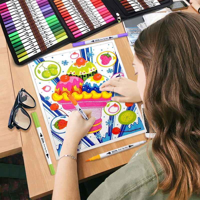 Duo Tip Pens-132 Colors