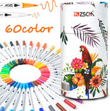 Duo Tip Pens-60 Colors