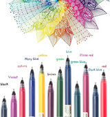 Gel Pens-12 Colors